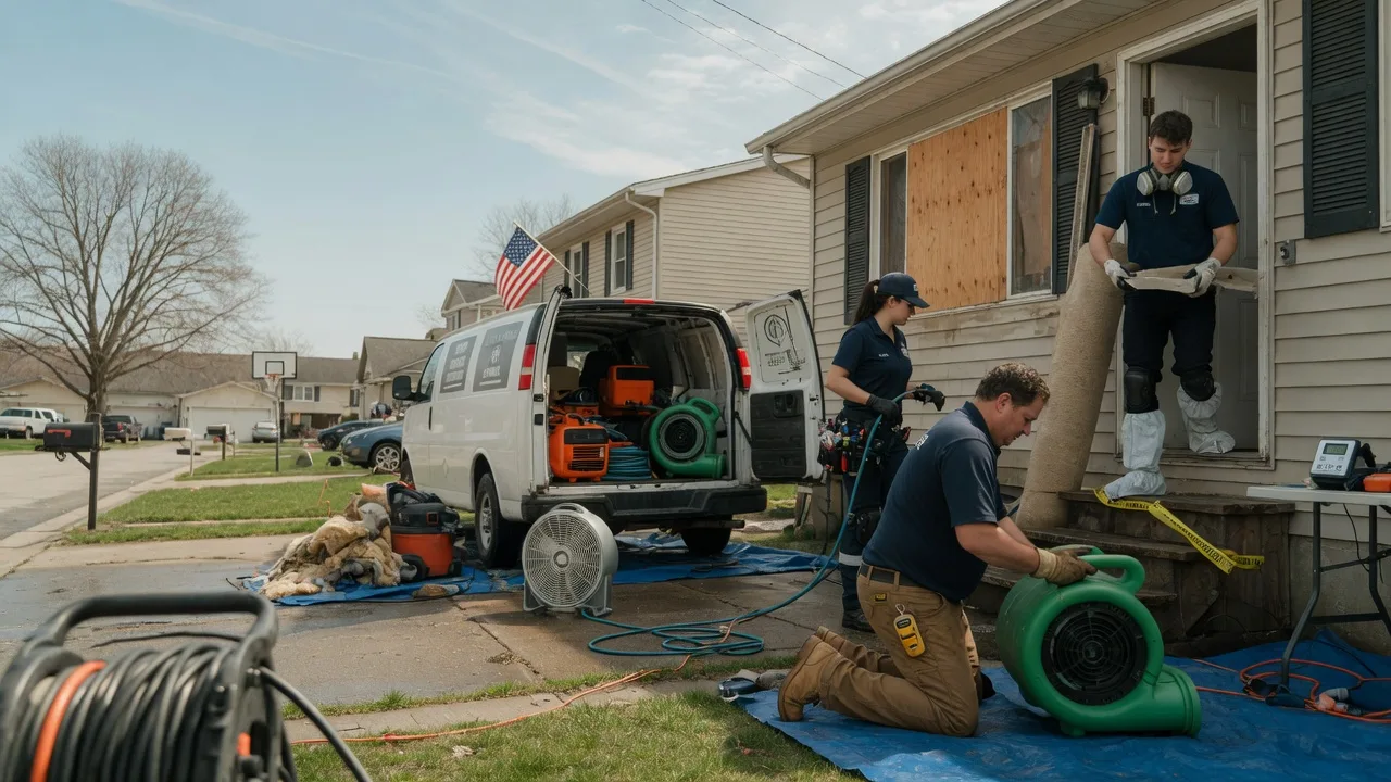 Water Damage Restoration in Moss, TN near me